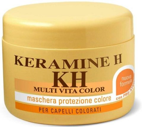 Маска для окрашенных волос Мультивитаколор Keramine H Schermo Protettivo Multi Vita Color KH.162.250 фото