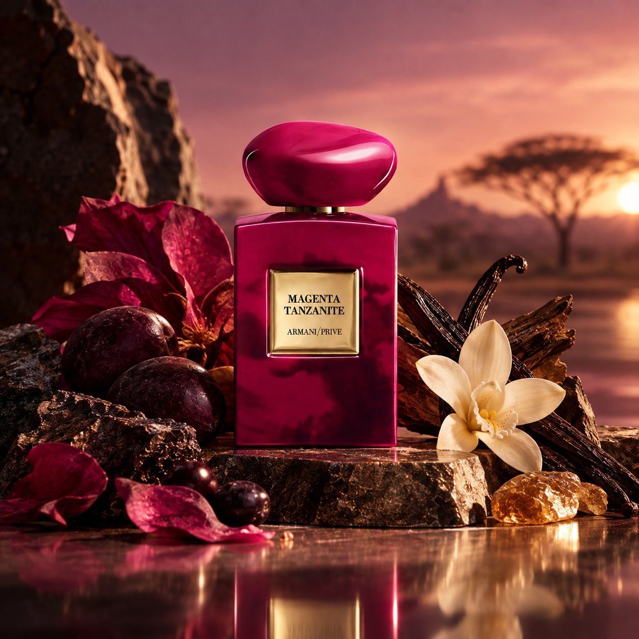 Magenta Tanzanite Giorgio Armani